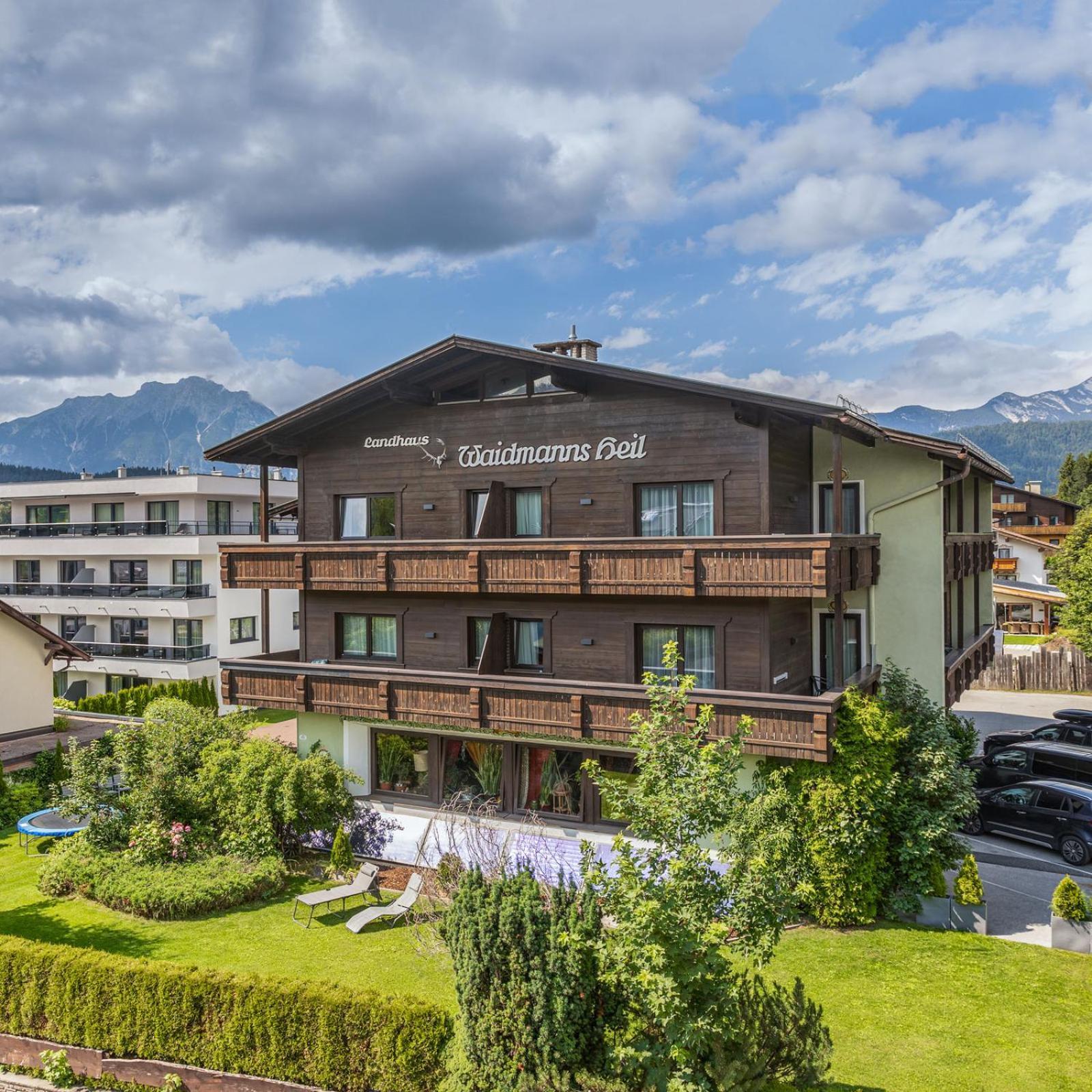 Appartements Landhaus Waidmannsheil Зеефельд в Тироле Экстерьер фото